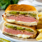 Receta de sándwich cubano