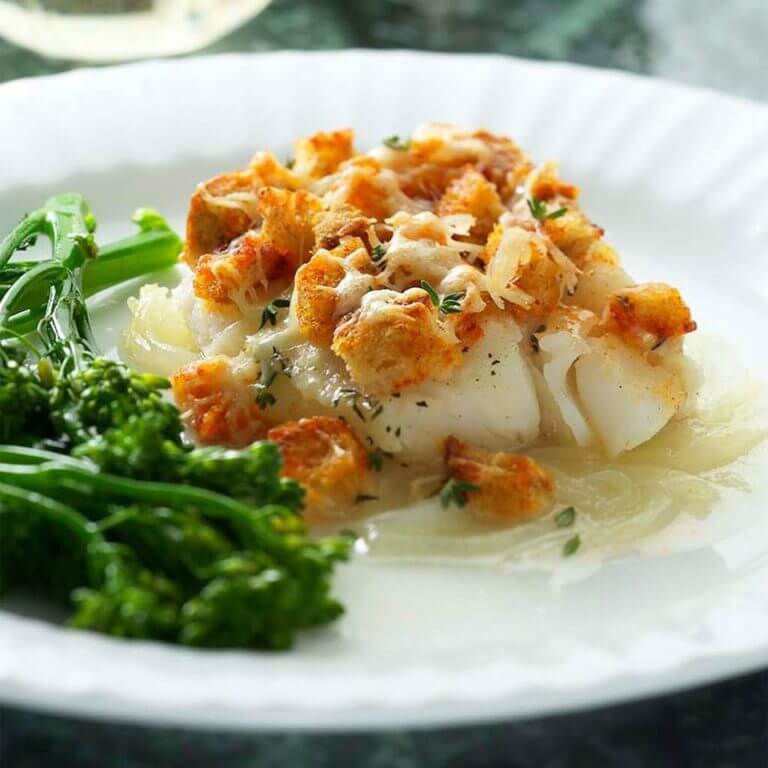 Cazuela de bacalao al horno