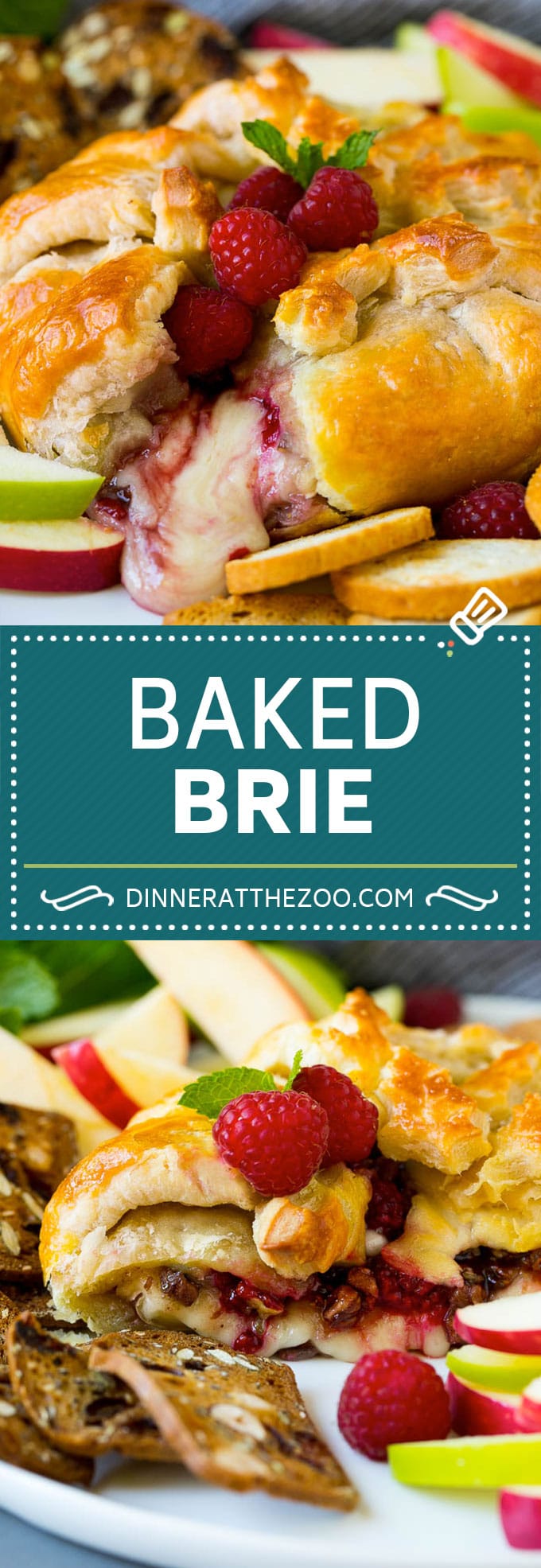 Receta de queso brie al horno |  Brie envuelto en pastelería #brie #cheese #aperitif #pecan # frambuesas #dinneratthezoo Receta de queso brie al horno |  Brie envuelto en pastelería #brie #cheese #aperitif #pecan # frambuesas #dinneratthezoo
