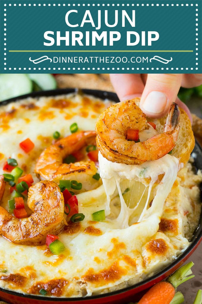 Receta de salsa de camarones cajún |  Salsa de camarones |  Salsa de queso # camarones # mariscos # queso # salsa # aperitivo # dinneratthezoo