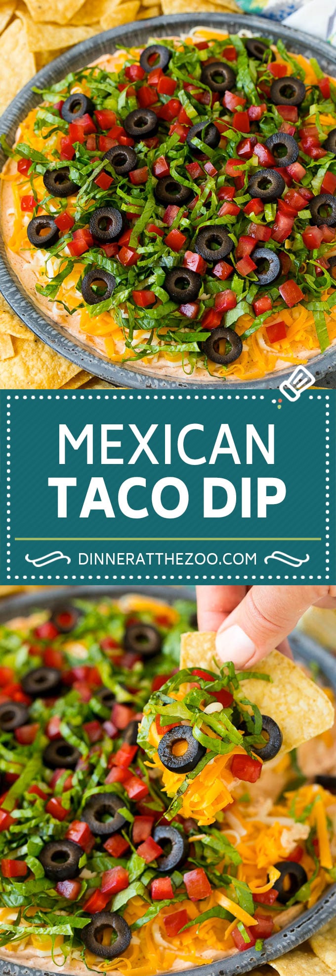 Receta de salsa de tacos |  Dip mexicano #tacos #dip #appetizer #mexicanfood #cheese #dinneratthezoo