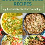 39 recetas saludables de espaguetis de calabacín (zoodles)