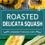 Receta Delicada Calabaza Azúcar Morena |  Calabaza asada |  Calabaza delicada |  Receta de calabaza de invierno #squash #wintersquash #brownsugar #sidedish #delicatasquash #dinner #dinneratthezoo