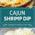 Receta de salsa de camarones cajún |  Salsa de camarones |  Salsa de queso # camarones # mariscos # queso # salsa # aperitivo # dinneratthezoo