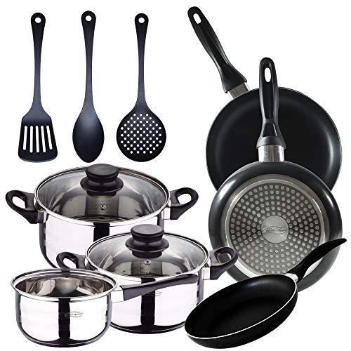 Baterias de cocina acero