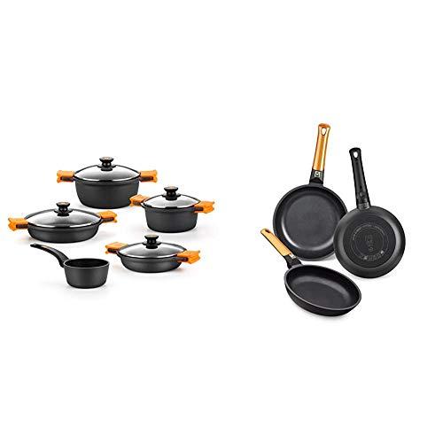 Bra Efficient Orange Set De 3 Sartenes