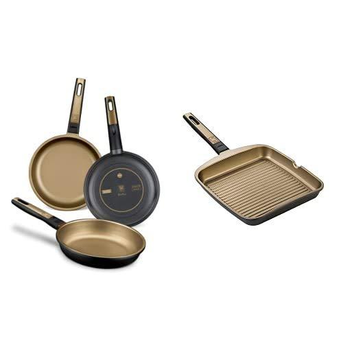 Bra Terra – Set De 3 Sartenes, 18-22-26 Cm