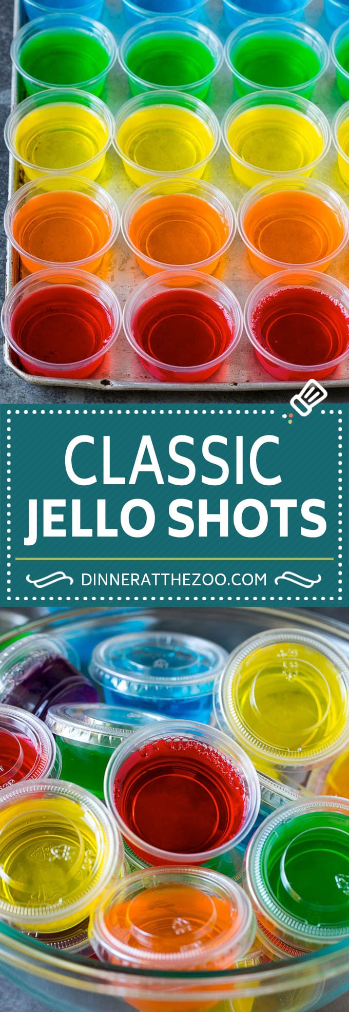 Receta Jello Shots #shots #jello #vodka #dinneratthezoo