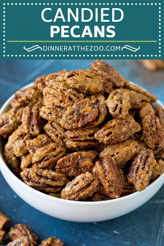 Receta de nueces confitadas |  Nueces congeladas |  Pacanas dulces #pacana #nueces # merienda # postre #dinneratthezoo