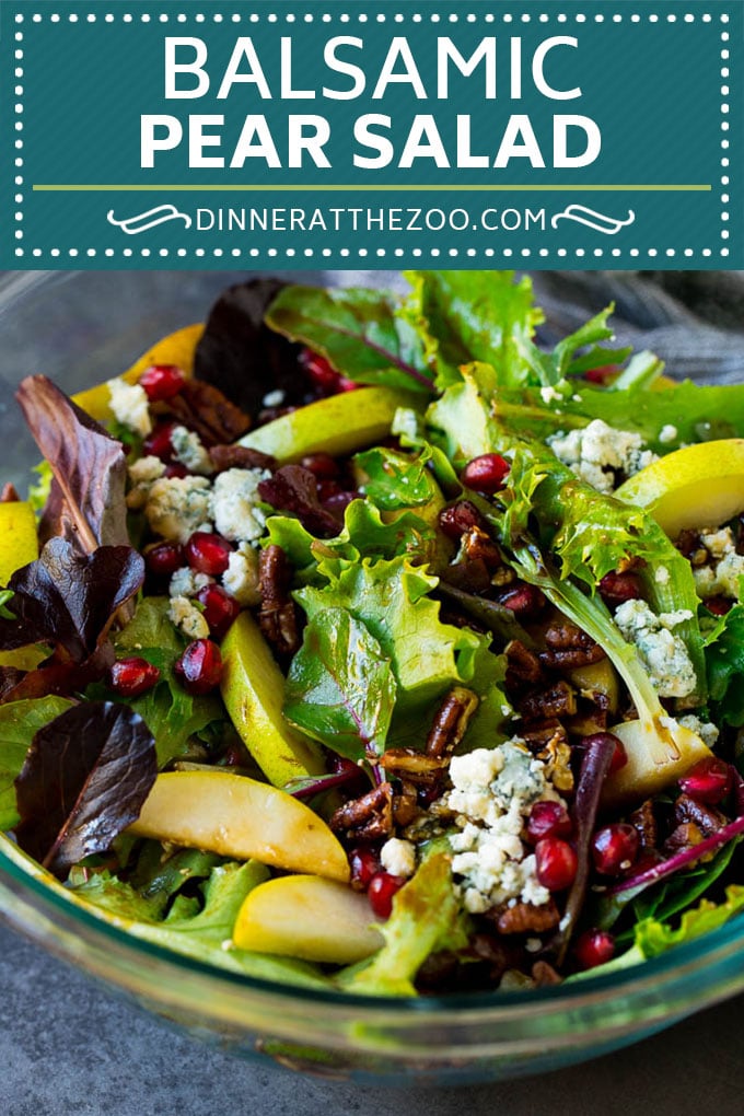 Receta de ensalada de peras #ensalada #peras # otoño #invierno # cena #dinneratthezoo