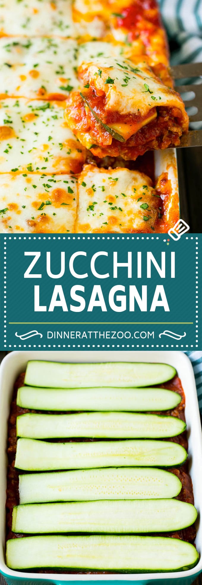 Lasaña con calabacín |  Lasaña baja en carbohidratos # Zucchini #lasaña #lowcarb #groundbeef #dinner #dinneratthezoo