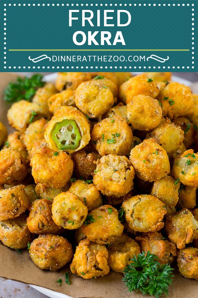 Receta de okra frita #okra #aperitif #sidedish #dinneratthezoo