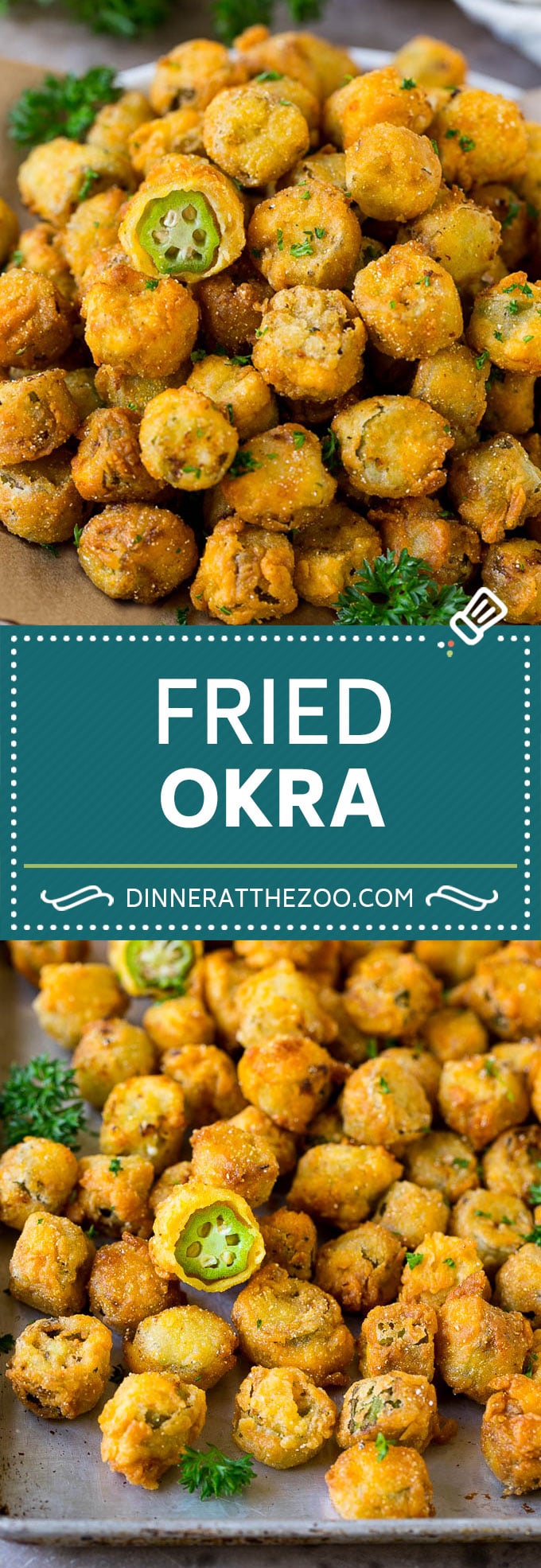 Receta de okra frita #okra #aperitif #sidedish #dinneratthezoo