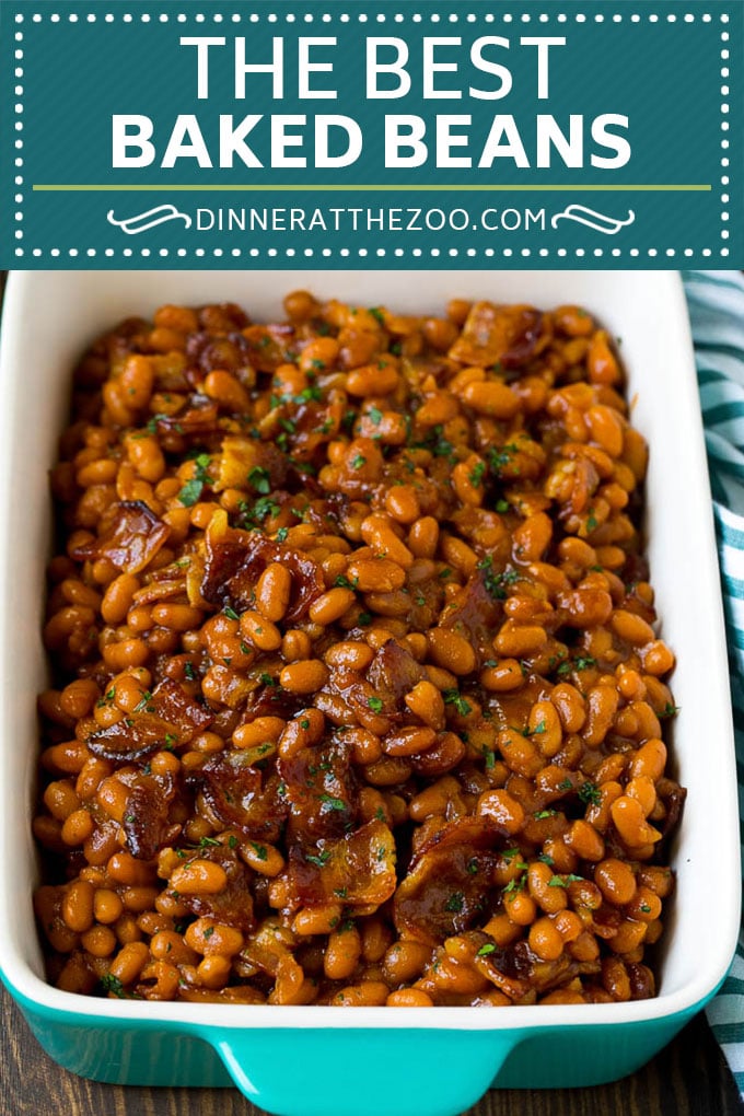 Receta de frijoles al horno # frijoles # tocino # guarnición #bbq # cena #dinneratthezoo
