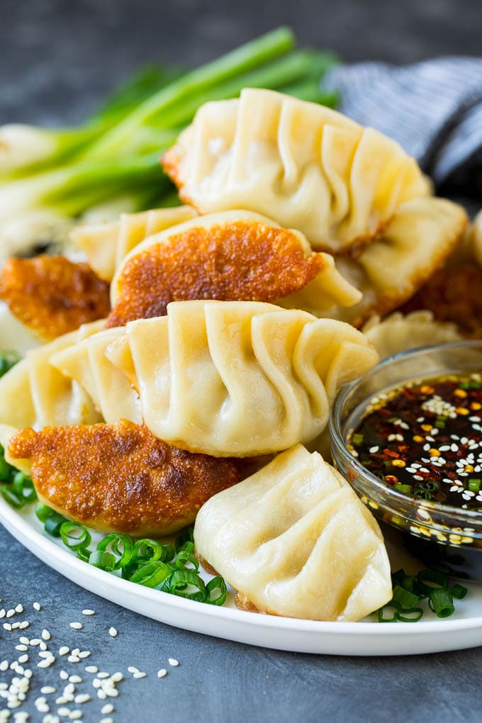Receta de potstickers