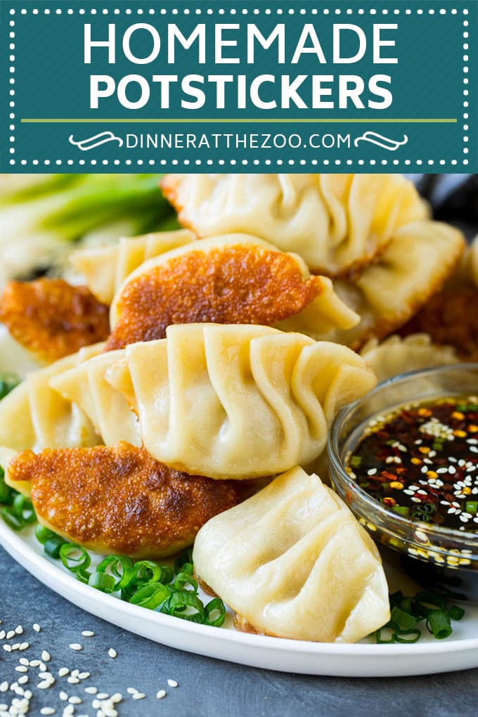 Receta Potstickers |  Receta de bola de masa #potstickers #dumpling #aperitivo # cerdo # cena #dinneratthezoo