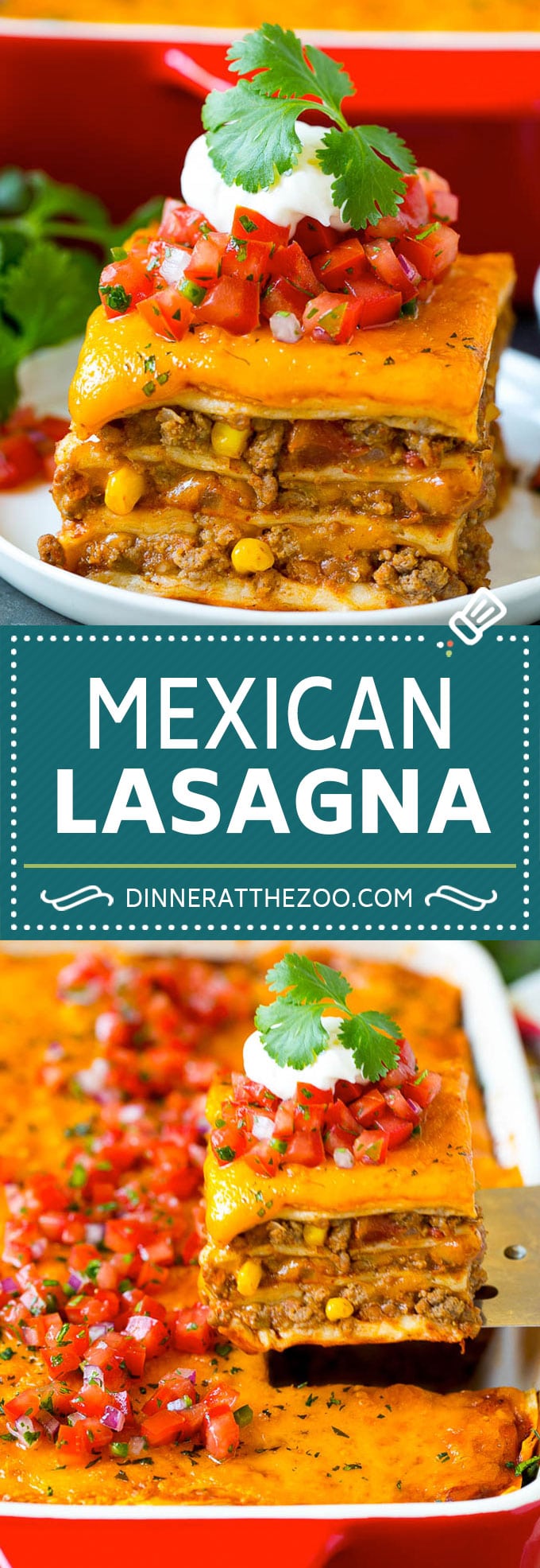 Receta de lasaña mexicana |  Cazuela mexicana #mexican #lasaña #groundbeef # beans # cena #cheese #dinneratthezoo