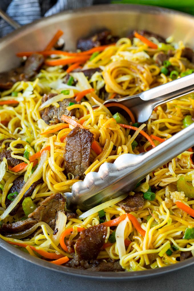 Carne chow mein