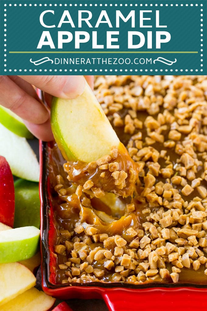 Receta de salsa de manzana y caramelo |  Receta de salsa de postre |  Receta de manzana |  Receta de manzana caramelizada #caramel #apples #dip #fall #dessert #dinneratthezoo
