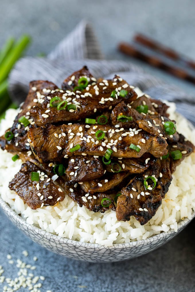 Ternera bulgogi