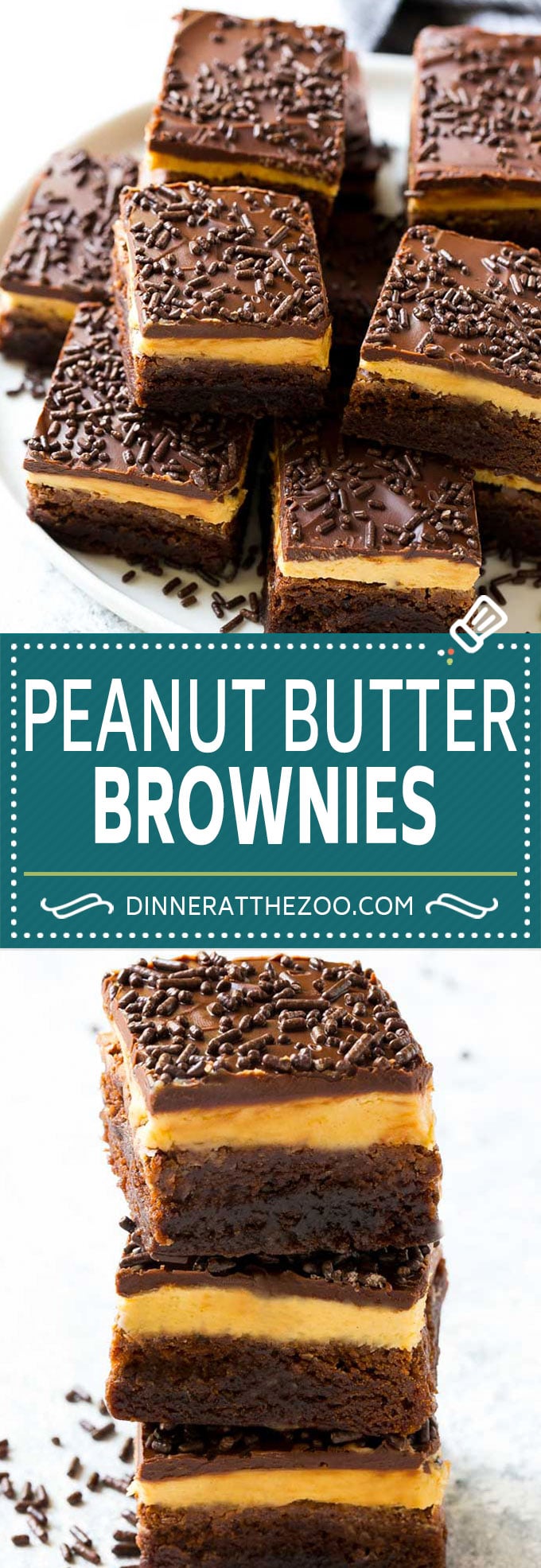 Receta de brownies de mantequilla de maní |  Brownies en capas |  Brownies de trufa de mantequilla de maní #brownies #chocolate # mantequilla de maní #postre #dinneratthezoo Receta de brownies de mantequilla de maní |  Brownies en capas |  Brownies de trufa con mantequilla de maní #chocolate # mantequilla de maní #brownies #postre #dinneratthezoo