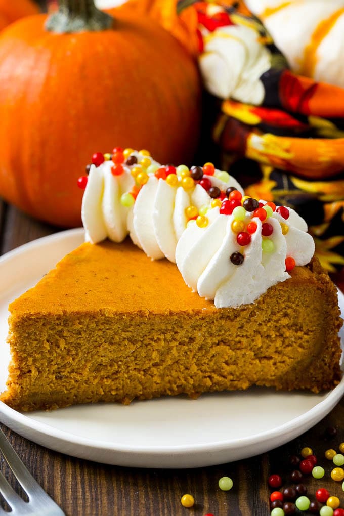 Cheesecake de calabaza