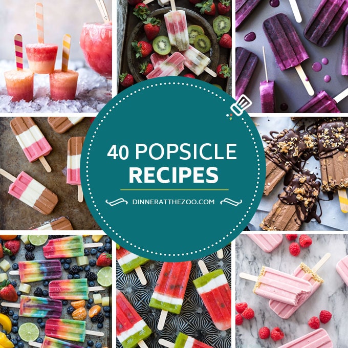 40 recetas de paletas