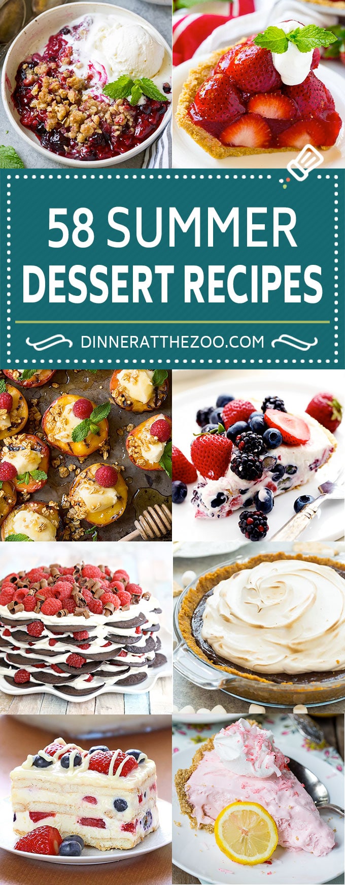 58 recetas de postres de verano |  Recetas de Postres Helados |  Recetas de postres sin hornear |  Chips de frutas #verano #postre # recetas # dulces #dinneratthezoo