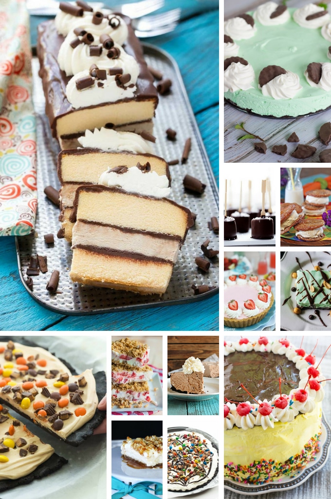 Recetas de postres de verano para delicias congeladas como pasteles helados, pasteles congelados en capas y postres.