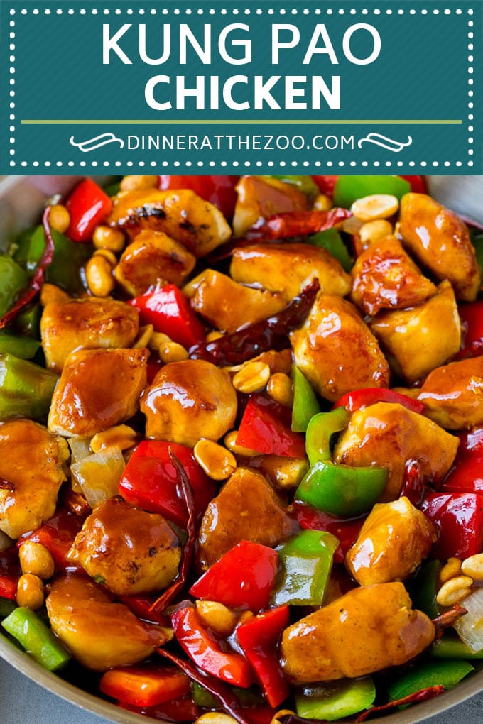 Receta de pollo Kung Pao |  Pollo Salteado # Pollo # Salteado # Comida China # Cacahuetes # Pimientos # Cena #dinneratthezoo