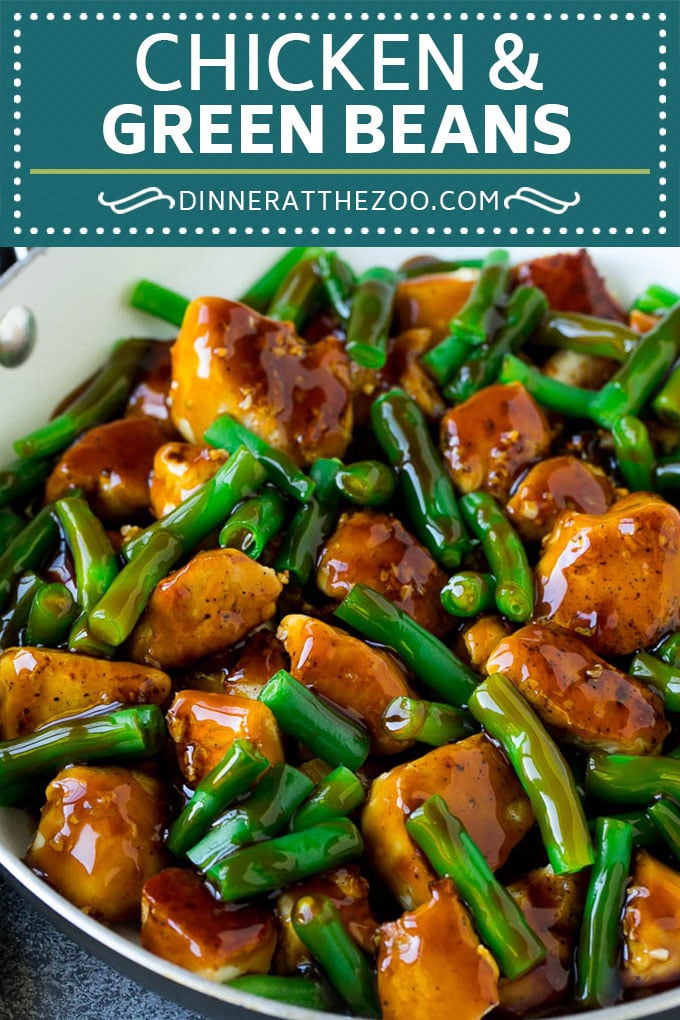 Receta de pollo y judías verdes |  Pollo salteado y judías verdes |  Pollo salteado #pollos # ejotes #saludable #salteado # limpieza # cena #dinneratthezoo