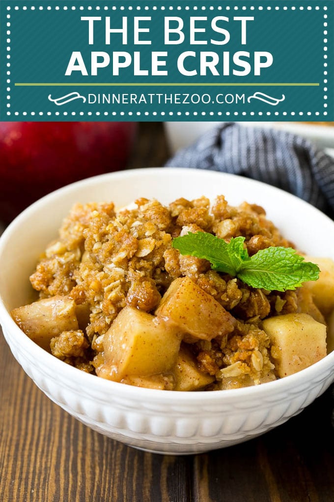 Receta de manzana crujiente |  Postre de manzana #manzanas #postre # hornear # otoño #dinneratthezoo Receta de manzana crujiente |  Postre de manzana #manzanas #postre # hornear # otoño #dinneratthezoo