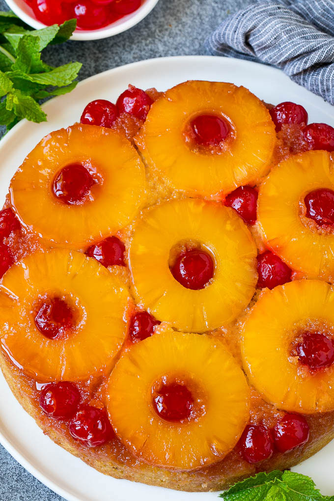 Pastel de piña al revés - Cazuelas Online