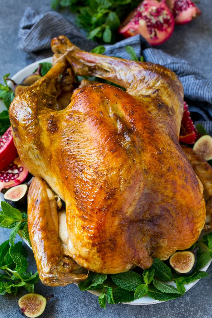 Pavo asado para Acción de Gracias