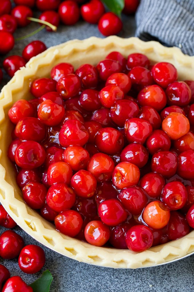 Relleno de pastel de cereza