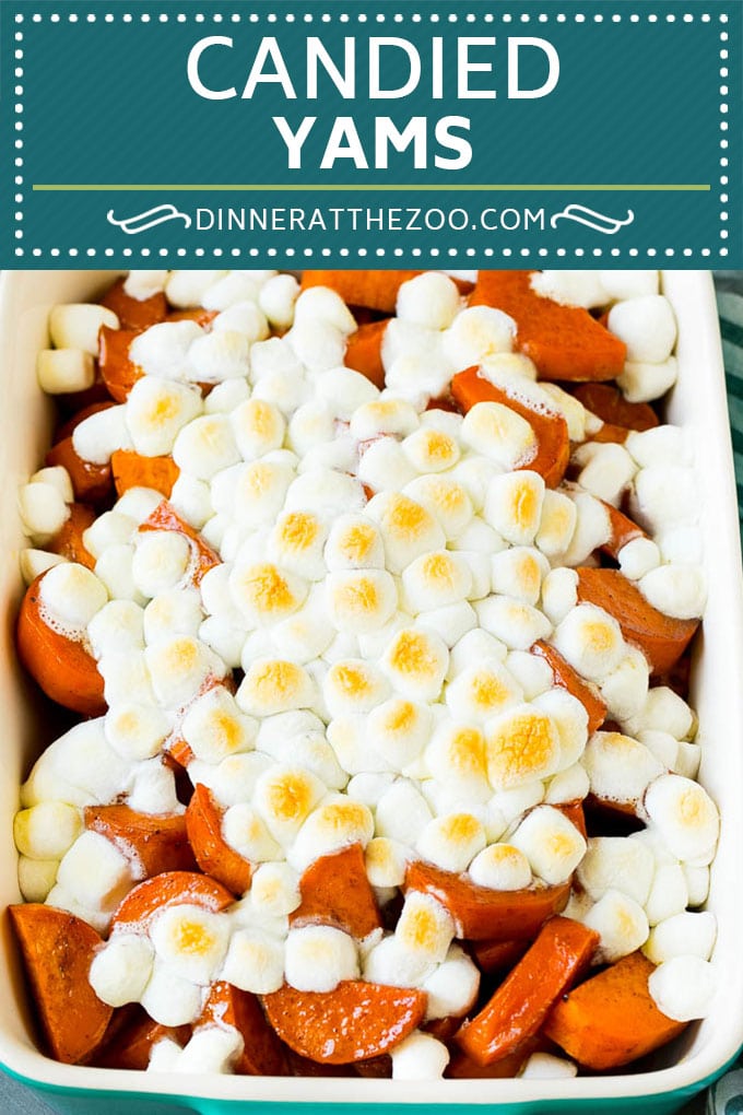 Receta de camote confitado |  Batatas confitadas # ñames # batatas # malvaviscos # cazuela # guarnición # otoño # acción de gracias #dinneratthezoo