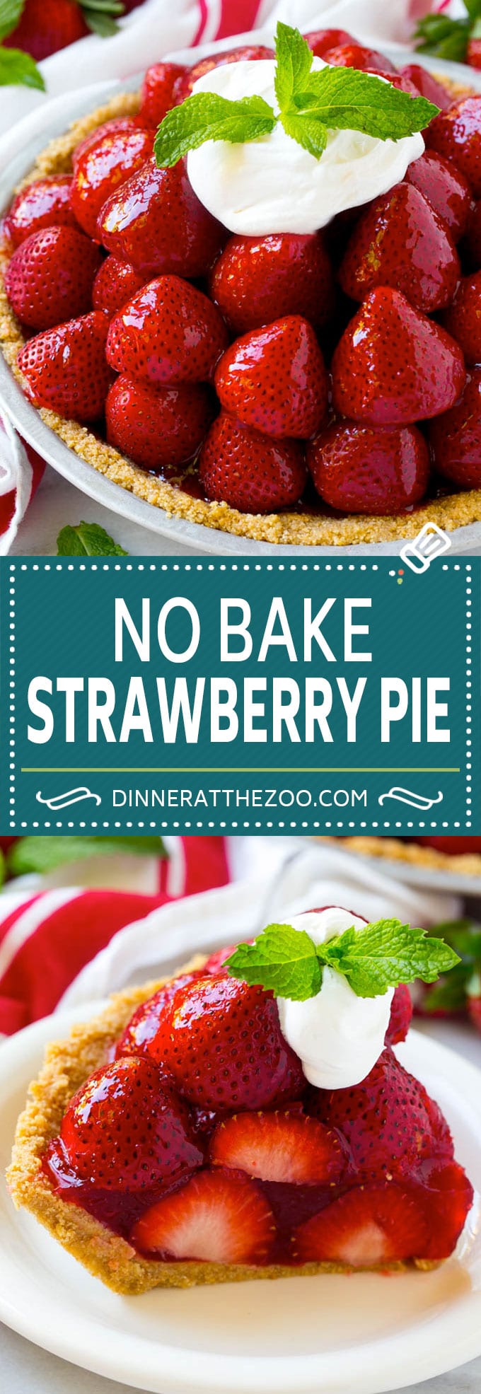 Receta de pastel de fresa sin hornear |  Pastel de fresas frescas |  Receta de pastel de fresa |  Sin hornear # Receta de pastel de fresa #Strawberrypie #nobake #nobakepie #dessert #Cazuelas online#strawberrypie