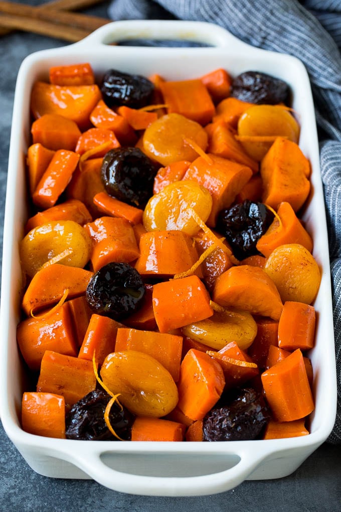 Receta de tzimmes