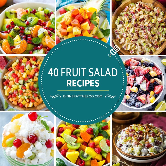 40 recetas de ensalada de frutas