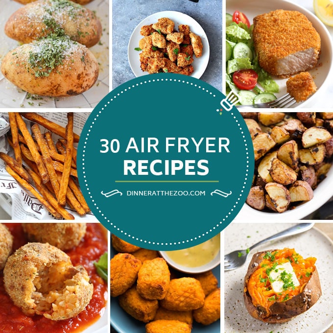 30 recetas para freidoras