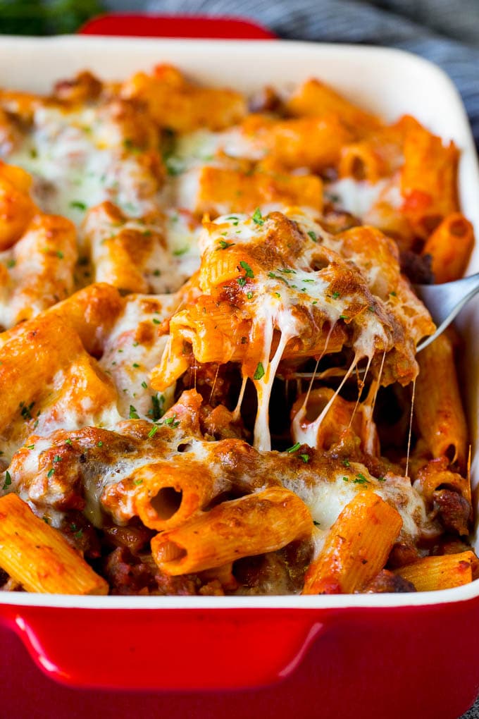 Pasta al horno