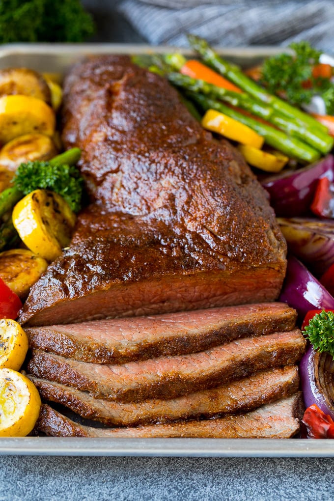 Tri tip ahumado