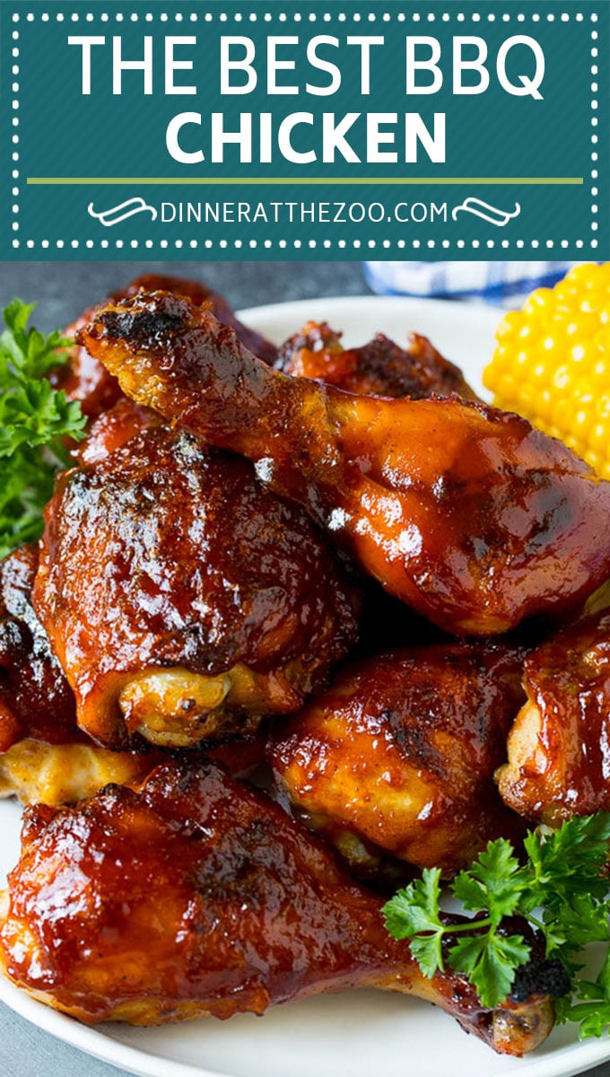 ¡Pollo a la barbacoa súper fácil que se puede asar u hornear con resultados perfectos en todo momento!