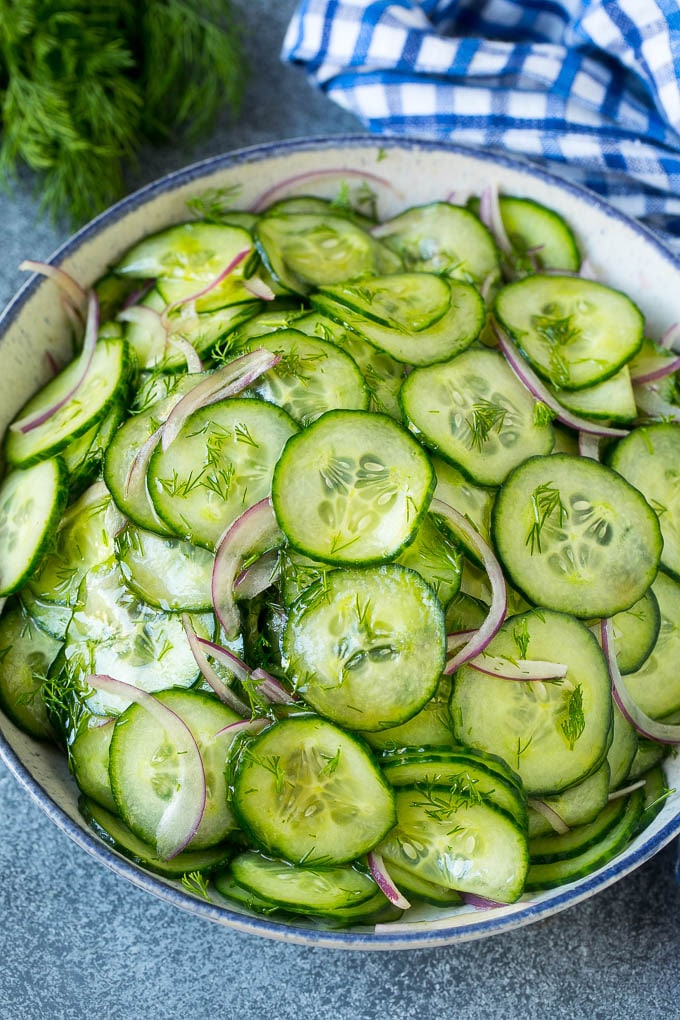 Ensalada de pepino