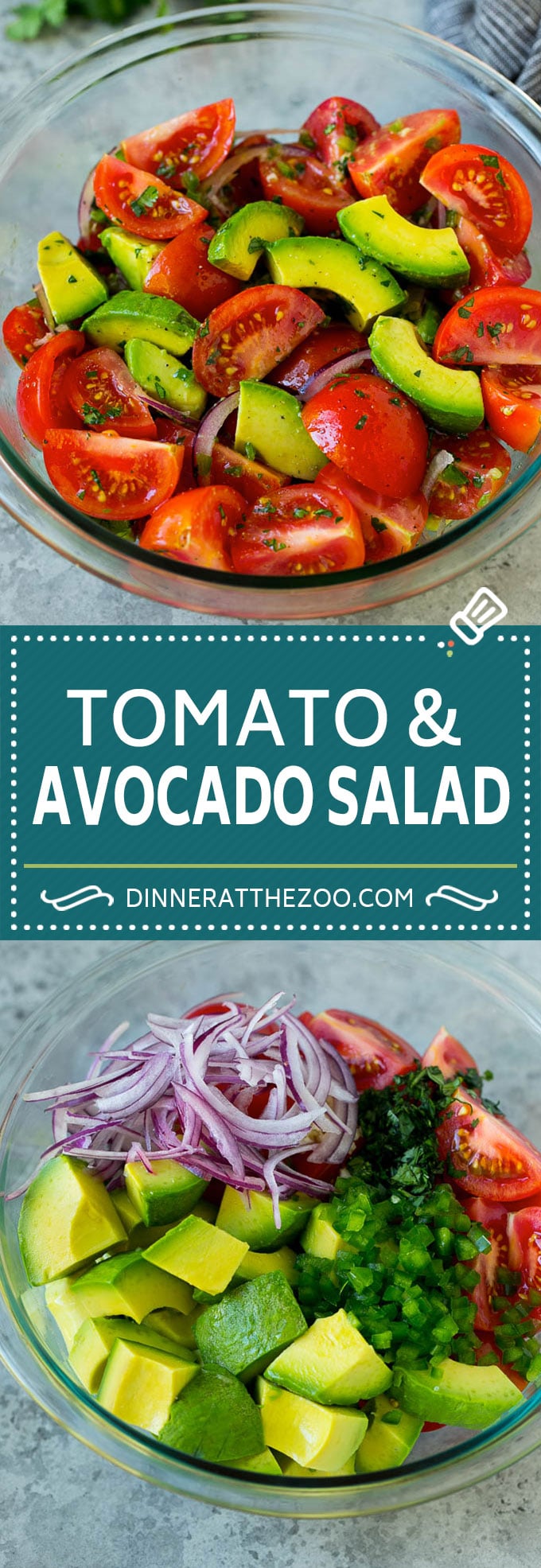 Receta de ensalada de tomate y aguacate |  Ensalada de aguacate |  Ensalada de tomate # ensalada # tomate # aguacate # sin gluten # limpieza # cena #Cazuelas online#salud