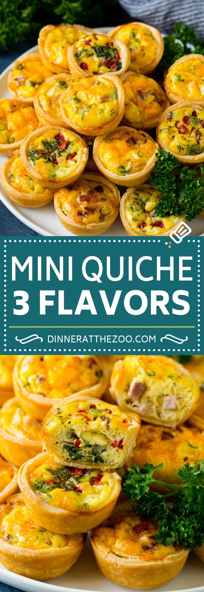Receta de mini quiche # huevos # desayuno # brunch # aperitivo #dinneratthezoo
