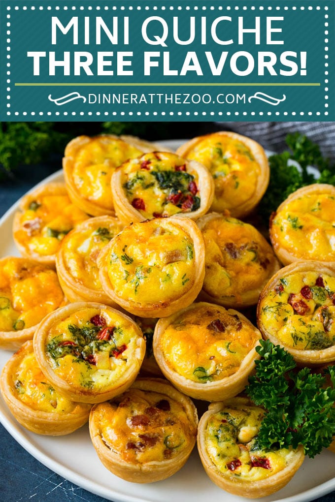 Receta de mini quiche # huevos # desayuno # brunch # aperitivo #dinneratthezoo