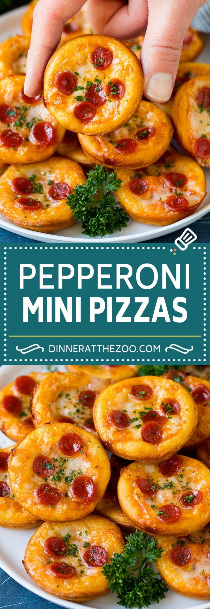 Receta de mini pizza