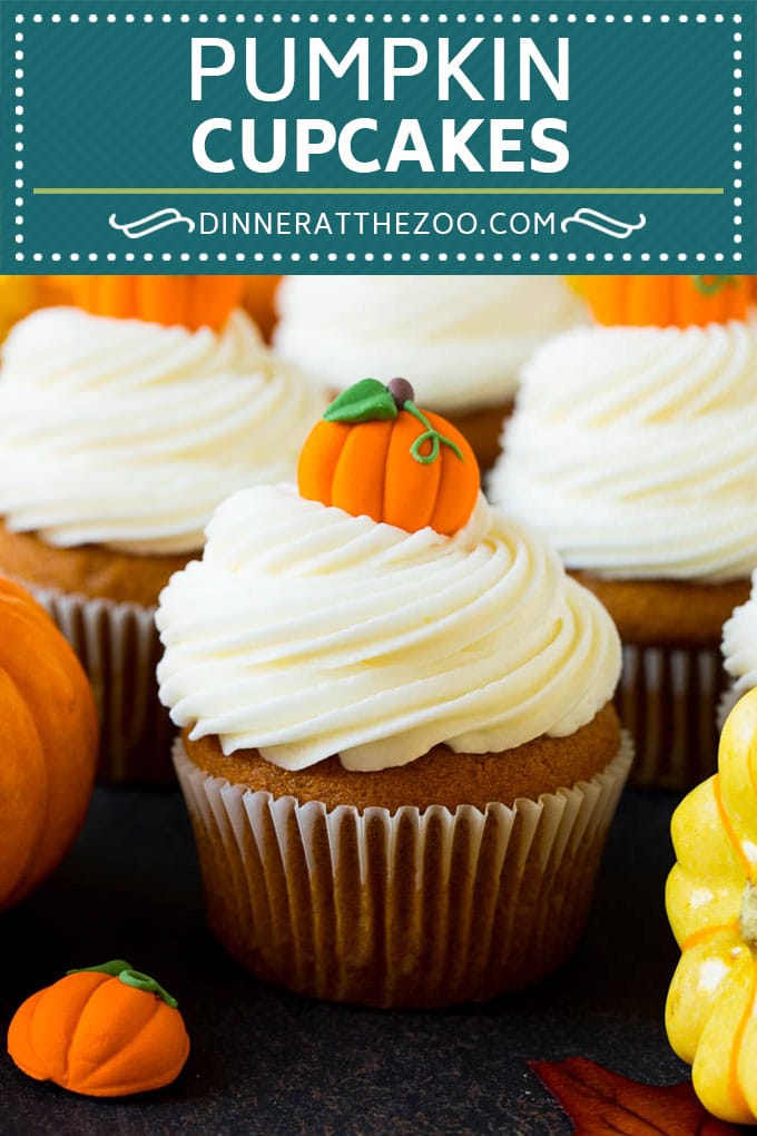 Receta de cupcakes de calabaza |  Pastel de calabaza # Pastel # Cupcake # Calabaza # Congelar # Oferta # Otoño # Acción de Gracias # Cena Chezoo