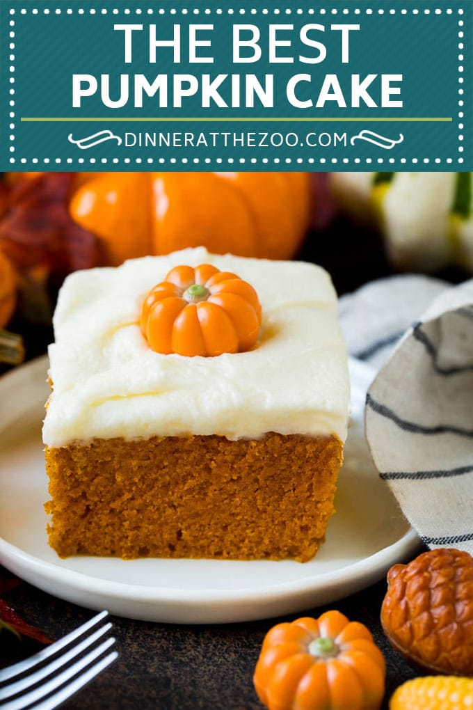 Receta de pastel de calabaza |  Pastel de calabaza y especias # pastel # calabaza #postre # hornear # otoño # acción de gracias #dinneratthezoo